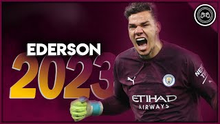 Ederson 202223 ● The Brazilian Falcon ● Incredible Saves amp Crazy Passes Show  HD [upl. by Micaela]