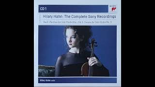 Hilary Hahn plays Bach Sonata for Solo Violin No 3 in C Major BWV 1005 [upl. by Yoong]