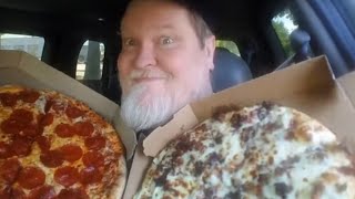 MukClub Ep 038  Dominos NYstyle pizza amp Viral TikTok pizza  FoodReview amp Mukbang [upl. by Imaon571]