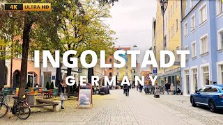 4K Old Town Ingolstadt walking tour Germany 🇩🇪 [upl. by Mariann897]