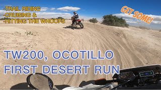 Thrilling TW200 Desert Adventure [upl. by Catherine]