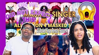 All Masked Singer Reveals Season 4  The Masked Singer USA REACTION [upl. by Henricks]