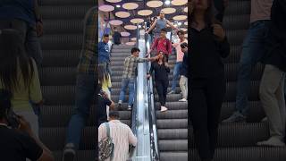 Escalator funny prank video epic reaction 🥵🤪shortsfeed escalatorgirl escalator prank shorts [upl. by Krever694]