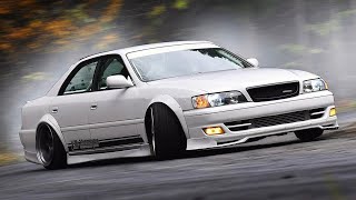 Toyota Chaser JZX100 Drifting Ultimate Drift Sedan [upl. by Zennie543]