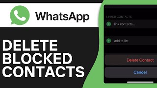 How to Delete Blocked Contacts on WhatsApp 2024 Step by Step [upl. by Anneiv98]