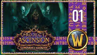 🔴 LA MUERTE ES MI PODER  Probando al Necromancer  Conquest Of Azeroth [upl. by Jory]