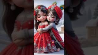 Radhe Krishna status short  bhakti  Education cadder song [upl. by Madelle]