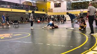 Bennett vs Zimmerman 116 lbs UMBC Open 10624 [upl. by Sanez]