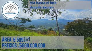 Venta de Lote en Girardota Sector el Limonar parte alta [upl. by Rubel979]