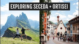 Exploring Seceda  Ortisei in the Dolomites  Italy Day 2 [upl. by Leventhal600]