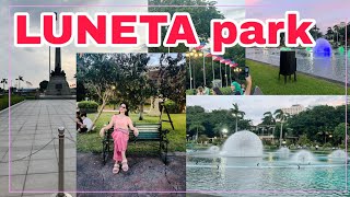 LUNETA PARK TOUR  LOVELYHOME LOVE [upl. by Kantos]