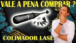 COLIMADOR COMO AJUSTAR MIRA DE LUNETA REDDOT E LASER FÁCIL LINK PARA COMPRA NA DESCRIÇÃO DR SINCERO [upl. by Htiffirg]