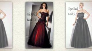 Black Label by Alyce 2012 Designer Prom Dresses [upl. by Dowell]