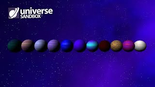 Gliese 436 b Object Competition Universe Sandbox ² [upl. by Aihsiym]