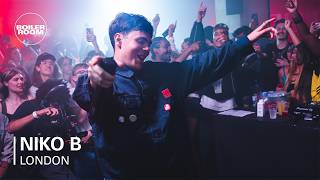 Niko B  Boiler Room x Levis London [upl. by Darraj782]