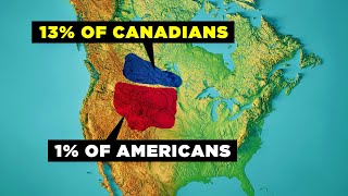 Why Americas North is Emptier Than Canadas South [upl. by Eyssej]