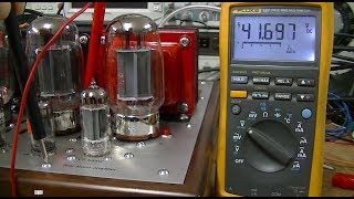 audio lecture 37 self bias circuit bias voltage and plate current test socket amp meter [upl. by Kevon229]