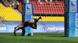 RWC Sevens mens day three highlights [upl. by Nmutua]