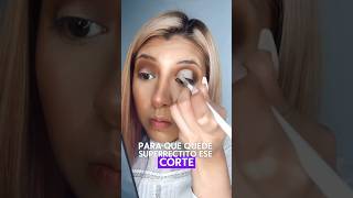 Corte para párpado caído makeup makeuptutorial parati makeupartist fypage [upl. by Annawit177]