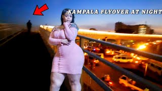 How Safe Is Kampala Flyover Project At Night [upl. by Litha101]