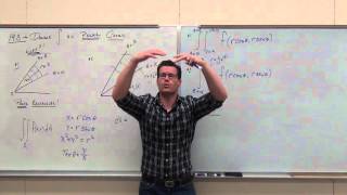 Calculus 3 Lecture 143 Double Integrals over POLAR REGIONS [upl. by Nazay]