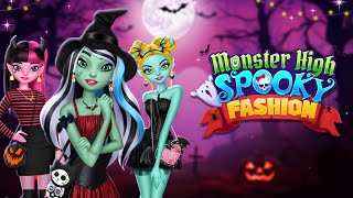 Monster High Spooky Fashion  New game From Cutedressup [upl. by Sualokcin]