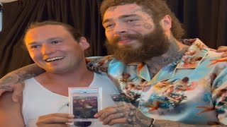 Post Malone Spends 26 MILLION on Ultra Rare Magic The Gathering One Ring Card [upl. by Lekim]