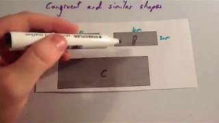 Congruent Similar Shapes  Corbettmaths [upl. by Scevo]