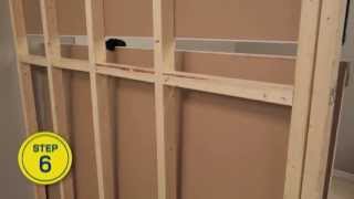 How to Build an Interior Wall  RONA [upl. by Rome]