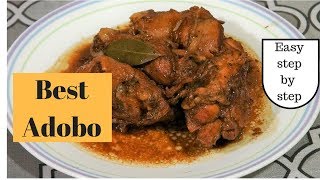 Chicken Adobo Easy recipe [upl. by Osana]