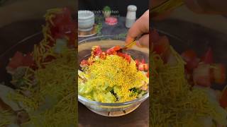 Papad Chaat ❣️😋 papad papadrecipe snacks chaat chaatrecipe chaatlover snacksrecipe [upl. by Annauqal]