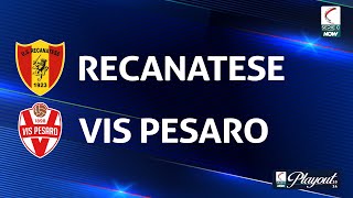 Recanatese  Vis Pesaro 10  Gli Highlights [upl. by Laden]