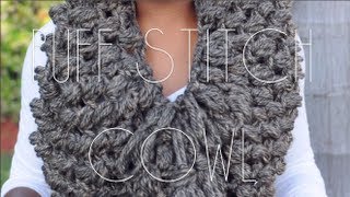 Puff Stitch Cowl [upl. by Sherman]