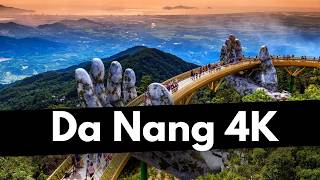 Da Nang  Vietnam 4K City  People  Sights [upl. by Pfeifer]