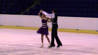 16 C SMITH  S EISENBAUER AUT  ISU JGP Kosice 2013 Junior Ice Dance Short Dance [upl. by Kahaleel]