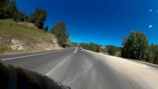 Insane Honda GoldWing F6B acceleration around my riding buddies Harleys [upl. by Aneehsirk]