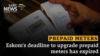 Prepaid Meters  Upgrade deadline expires [upl. by Eltsirhc]