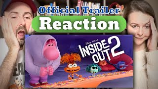 Inside Out 2  Official Trailer Reaction  Meet the New Emotions [upl. by Eugenio]