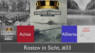 Strategic Command WW2 Achse vs General Honigblume Multiplayer Lets Play 33 Rostov in Sicht [upl. by Alessandro432]