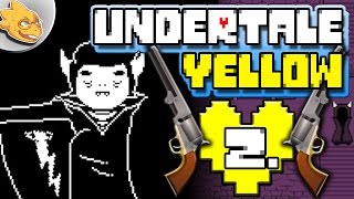 Confronting The Mysterious Figure Undertale Yellow Gameplay 2 Finale  UNDERLAB [upl. by Ahsita]