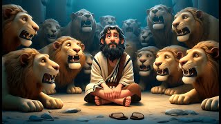 Daniel in the Lions Den 🦁 Kids bible story [upl. by Mairam910]