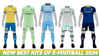 New Kits efootball 2024  Best Kits in efootball 2024 [upl. by Blum]