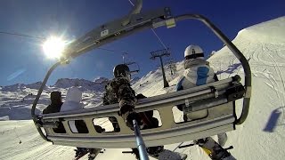 Montage ski Formigale Maincare  23 25 Janvier 2015  60fps 24mbps [upl. by Nylqcaj613]