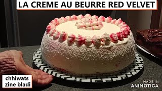 La crème au beurre Red Velvet [upl. by Suaeddaht]