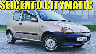 MANUAL BEZ SPRZĘGŁA FIAT SEICENTO CITYMATIC [upl. by Akinar]