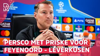 PRISKE gaat HWANG opstellen bij FEYENOORD en spreekt over FITHEID We hebben meer TIJD nodig [upl. by Mcgurn]