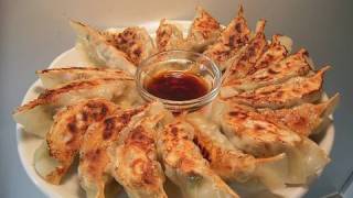 How to make GYOZA Chinese dumplings jiaozi 餃子 [upl. by Karola]