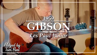 Gibson Les Paul Junior Cherry 1959 played by Tom Punt  Demo [upl. by Lapham484]