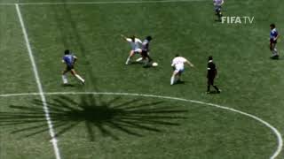 Diego Maradona goal of the century commentary Different Class HD England v Argentina World Cup 1986 [upl. by Groeg11]