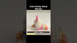 Daisy Duck 7134 Mini Blocks Preview lego brick miniblock nanoblock [upl. by Ilwain]